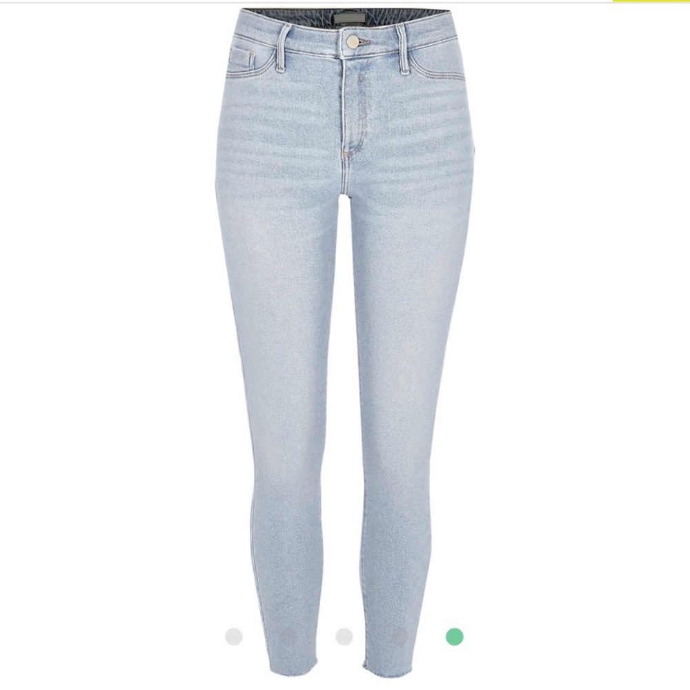River Island Molly Light Wash Super Skinny Jegging